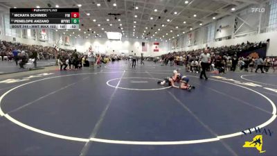 HWT Max 103 lbs Champ. Round 1 - McKaya Schimek, Falconer Youth Wrestling vs Penelope Anzano, Mat Power Youth Wrestling Club