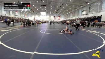 HWT Max 103 lbs Champ. Round 1 - McKaya Schimek, Falconer Youth Wrestling vs Penelope Anzano, Mat Power Youth Wrestling Club