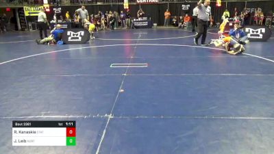 60 lbs Consy 2 - Ryder Kanaskie, State College vs Jonah Leib, North Schuylkill