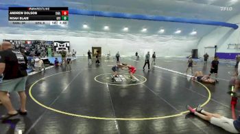 95 lbs Round 9 (10 Team) - Andrew Dolson, Savage Black vs Noah Blair, GPS