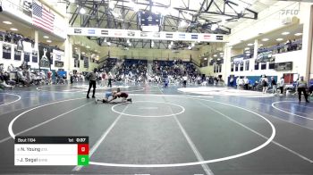 107 lbs Consi Of 8 #1 - Noah Young, State College vs Jordan Segal, Shawnee