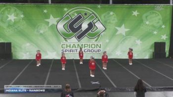 Indiana Elite - Rainbows [2025 L1 Tiny - Novice - Restrictions Day 1] 2025 CSG Indy Challenge