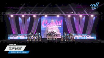 US Cheer Rebels - Lady Rage [2025 L6 Senior - XSmall Day 1] 2025 Coastal at the Capitol Grand Nationals