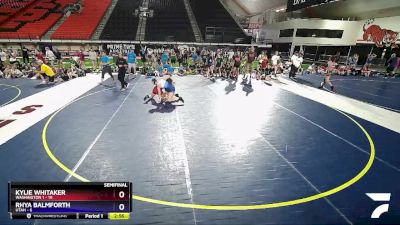 140 lbs Semis & Wb (16 Team) - Kylie Whitaker, Washington 1 vs Rhya Balmforth, Utah