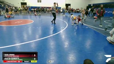 56 lbs Semifinal - Tate Owen, Riverton USA Wrestling vs Austin Roberts, Gladiator Wrestling Academy