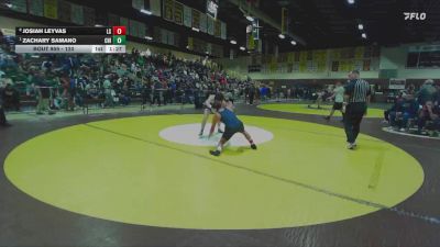 120 lbs Quarterfinal - Zachary Samano, Chino vs Josiah Leyvas, La Serna
