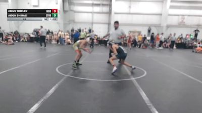 88 lbs Round 7 (8 Team) - Jimmy Hurley, Neighborhood Wrestling vs Aiden Shirazi, CTWHALE Blue
