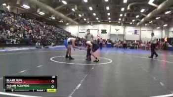 182 lbs Quarterfinals (8 Team) - Blake Nun, Fillmore Central vs Fabian Acevado, O`Neill