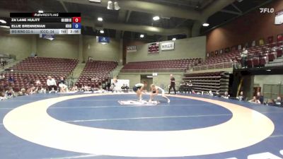 145 lbs Round 1 (3 Team) - Ellie Brenneman, Iowa Central Community College vs Za`Lane Hulitt, Big Bend Community College