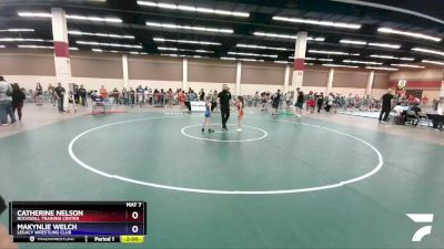 60 lbs Round 3 - Catherine Nelson, Rockwall Training Center vs MaKynlie Welch, Legacy Wrestling Club