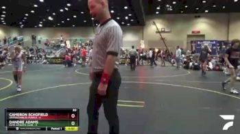 80 lbs Round 3 (6 Team) - Cameron Schofield, Untouchables Purple vs Dandre Adams, Elite Athletic Club