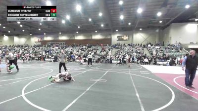 62 lbs Round Of 16 - Jameson Philpot, Gladiator WC vs Connor Bettencourt, Orland WC