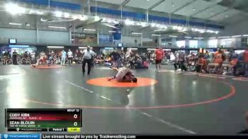 152 lbs Round 5 (6 Team) - Cody Kirk, Assassins WC - Black vs Sean Blouin, The MF Purge Green