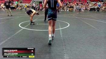 105 lbs Semis (4 Team) - Drew Murante, Team Gotcha vs William Schork, Highland Hornets