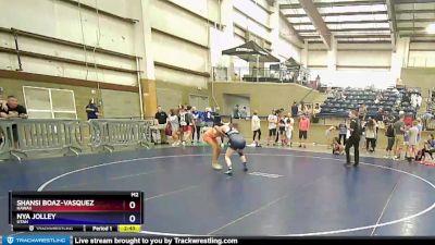 140 lbs Round 3 - Shansi Boaz-Vasquez, Hawaii vs Nya Jolley, Utah