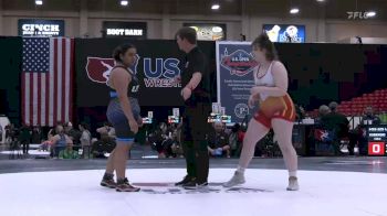 225 lbs Quarters - Natasha Kuberski, Colorado vs Angie Aguilar, Stallions Wrestling Club