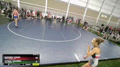 102 lbs Placement (4 Team) - Evelynn Jensen, Utah Green vs Maya Rodriquez, Team Arizona