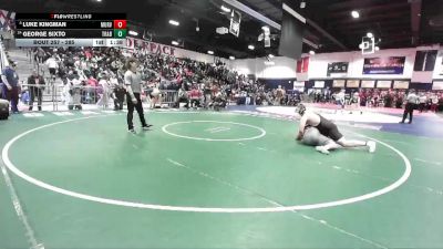 285 lbs Champ. Round 2 - George Sixto, Trabuco Hills vs Luke Kingman, Murrieta Valley