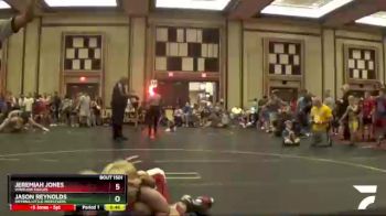 Round 1 - Jeremiah Jones, Winslow Eagles vs Jason Reynolds, Smyrna Little Wrestlers
