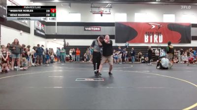 45 lbs Semifinal - Benji Manning, LA Elite Wrestling vs Webster Nobles, Coastal Elite