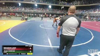 6A 215 lbs Champ. Round 1 - Brandon Long, San Antonio Madison vs Evan Duncan, Klein