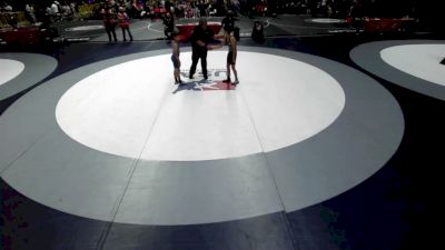 77 lbs Cons. Quarters - Josiah Baeza, Amateur Wrestling Academy vs Ezekiel De Luna, Daniel Cormier Wrestling Club