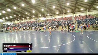 Quarterfinal - Ryder Martinez, Colorado vs Zion Cozino, Montana