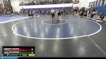 120 lbs Cons. Round 4 - Duke Williamson, Lakeland vs Connor Johnson, Lake City