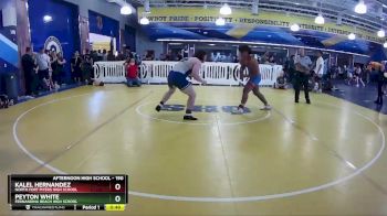 190 lbs Cons. Round 2 - Peyton White, Fernandina Beach High School vs Kalel Hernandez, North Fort Myers High School