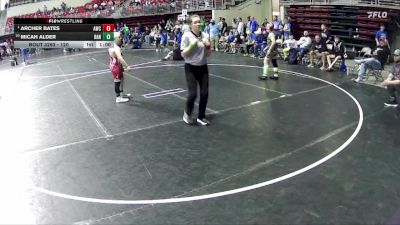 120 lbs Semifinal - Archer Bates, Aurora Wrestling Club vs Micah Alder, Randolph