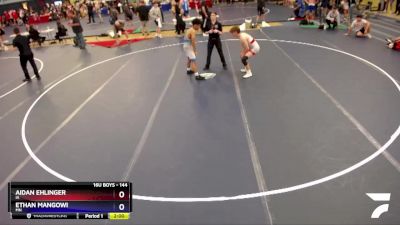 144 lbs Cons. Round 3 - Aidan Ehlinger, IA vs Ethan Mangowi, MN