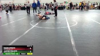 56 lbs Round 4 (6 Team) - Mazin Hmidan, Donahue WA vs Carter Pollock, Revolution Elite