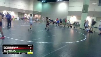 126 lbs Round 2 (6 Team) - Alfredo Cheang, Miami SouthRidge vs Tyler Martin, Naperville Phoenix