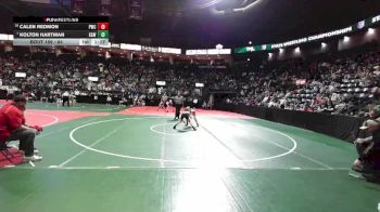 84 lbs Champ. Round 2 - Kolton Hartman, KAWA vs Calen Redmon, PWCA