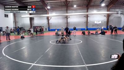 117 lbs Semifinal - Camdin Renfer, Mat Assassins 2 - ELB vs Chance Morris, Ruthless - ELB
