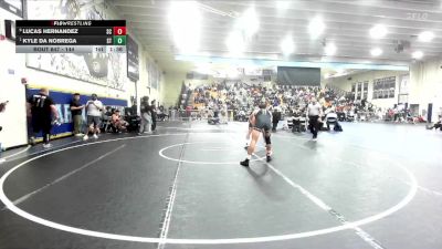 144 lbs Quarterfinal - Kyle Da Nobrega, South Torrance vs Lucas Hernandez, Santiago Corona