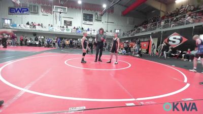 84-92 lbs Quarterfinal - Hunter McCormack, Sallisaw Takedown Club vs Ryker Wade, Viking Wrestling Club