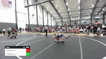 82 lbs Consi Of 4 - Tatum Wuollet, Askeo International Mat Club vs Emjaroen Peterson, Hotshots Wrestling