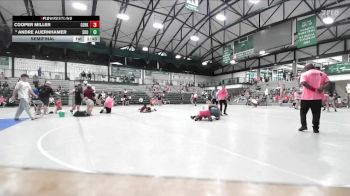 164-175 lbs Semifinal - Andre Auernhamer, SouthStrong vs Cooper Miller, Patton Trained