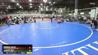 180 lbs Round 3 (6 Team) - Landon Teal, BELIEVE TO ACHIEVE vs Enrique Erazo, SHENANDOAH VALLEY WC