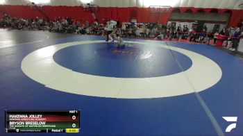 79-88 lbs Round 1 - Makenna Jolley, Kenosha Wrestling Academy vs Bryson Breselow, The Knights Of Waterloo Wrestling Club