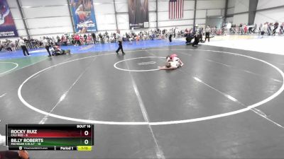 64 lbs Rd# 7- 10:45am Saturday Final Pool - Billy Roberts, Michigan S.W.A.T vs Rocky Ruiz, Cali Red