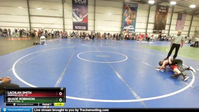 92 lbs Rd# 7- 10:45am Saturday Final Pool - Lachlan Smith, Nebraska Elite vs Quade Robinson, SELECT Utah