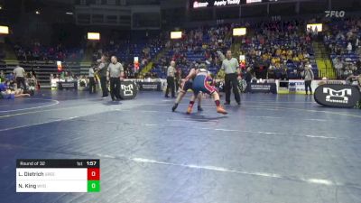 120 lbs Round Of 32 - Liam Dietrich, Greencastle-Antrim vs Nathan King, Wyoming Valley West