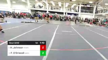 145 lbs Consi Of 8 #2 - Hunter Johnson, Tewksbury vs Finn O'Driscoll, Wayland