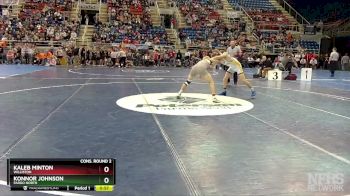 145 lbs Cons. Round 2 - Kaleb Minton, Williston vs Konnor Johnson, Fargo North