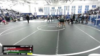 235 lbs Quarterfinal - Amilia Slocum, Buena vs Jaeleen McLellan, Santa Fe