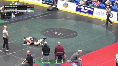 192 lbs Consi Of 16 #1 - Noah Lockner, Southern Lehigh vs Lucas Savidge, Shikellamy
