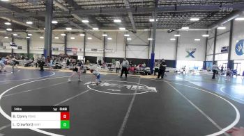 74 lbs 5th Place - Brekston Conry, Pomona Elite vs Logan Crawford, Northwest Elite