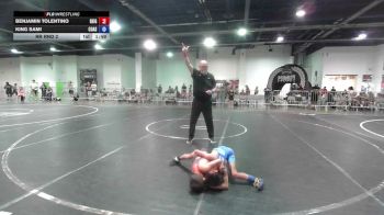 53 lbs Rr Rnd 2 - Benjamin Tolentino, Reign WC vs King Sami, Coast Wr Acd